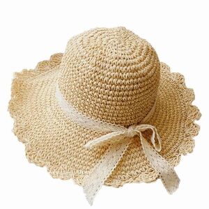 Elegant Cream Sun Hat